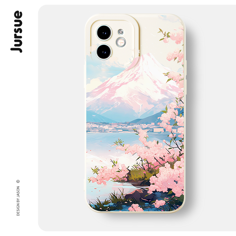 JURSUE น่ารักตลกความงามกันกระแทกสําหรับ iPhone 17 Air 16 15 14 13 12 11 Pro Max SE 2020 X XR XS 8 7 ip 6S 6 Plus XYH1827