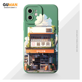 GUMAN เคสไอโฟน เคสซิลิโคนนุ่มกันกระแทกการ์ตูนน่ารักตลก เคสโทรศัพท์ Compatible for iPhone 15 14 13 12 11 Pro Max SE 2020 X XR XS 8 7 6 6S Plus พลัส XYM2262