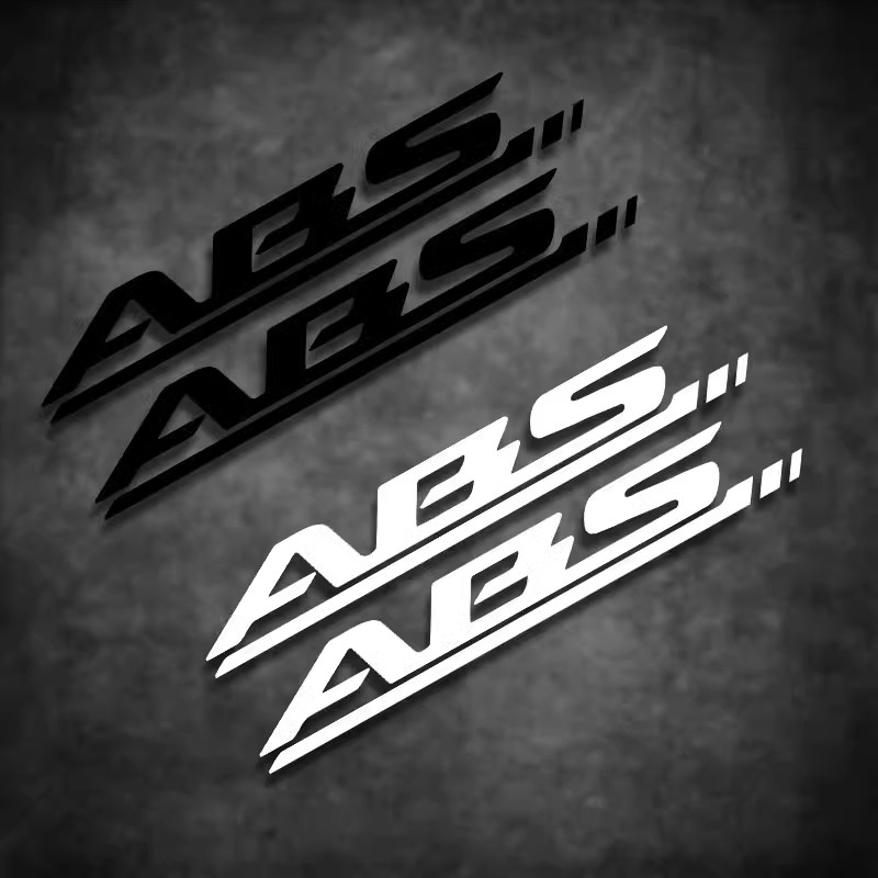 [P-A721] สติ๊กเกอร์ระบบเบรก ABS มอเตอร์ไซค์ สะท้อนแสง กันน้ํา 1 คู่ แพ็ค