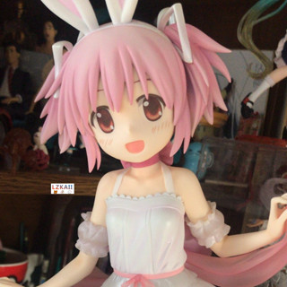 【OFFICIAL Ver 】ฟิกเกอร์อนิเมะ B-style FREEing Puella Magi Madoka Magica Madoka Kaname 1/4 Bunny Ver 40 ซม.