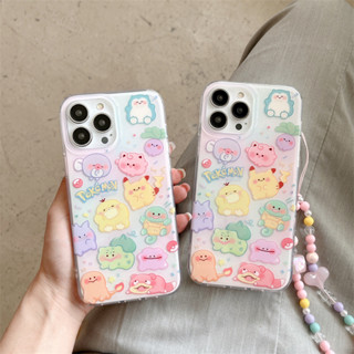 เคสโทรศัพท์มือถือ TPU ลายโปเกม่อน สําหรับ iPhone 14 Pro Max 13 Pro Max