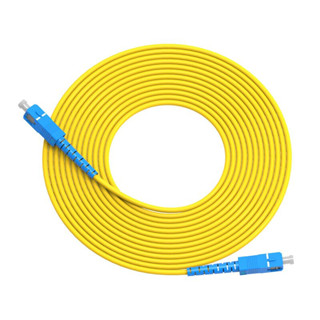 SC to SC Fiber Cable สายเคเบิลไฟเบอร์ออปติก 3 เมตร 5 เมตร 10 เมตร SC UPC-SC UPC Simplex 9 125