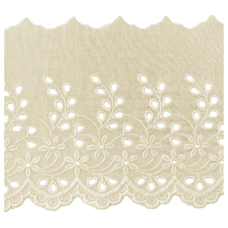 ริบบิ้นลูกไม้ ผ้าฝ้าย 100% กว้าง 13.8 ซม. ยาว 1 เมตร สําหรับตกแต่งเสื้อผ้า ชุดมินิเดรส DIY - รูปที่ 4