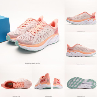 Hoka One One One One Clifton 9 รองเท้าผ้าใบ พื้นหนา น้ําหนักเบา เหมาะกับใส่กลางแจ้ง