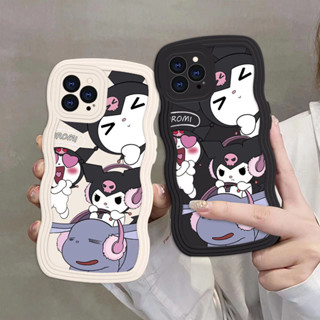 เคสโทรศัพท์มือถือ ซิลิโคน กันกระแทก ลายคุโรมิน่ารัก สําหรับ Oppo A3S A12E A15 A15S A35 A53 2020 A33 A16 A72 A92 A31 A17K