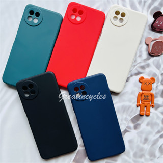 เคสโทรศัพท์ ซิลิโคน TPU นิ่ม ผิวด้าน ขอบตรง สีพื้น Itel S23 S665L