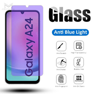 ฟิล์มกระจกถนอมสายตา ANTI BLUE Glass สำหรับ Samsung Galaxy A24 A14 A54 A34 A04e A04s A04 A13 A23 A33 A53 A73 A03 A03s A51 A71 A21s A31 A11