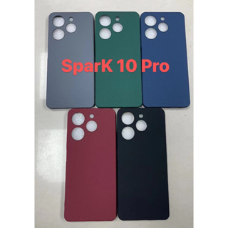 เคสโทรศัพท์มือถือ TPU แบบนิ่ม ผิวด้าน ป้องกันลายนิ้วมือ สําหรับ Tecno Spark 10 Pro 5G