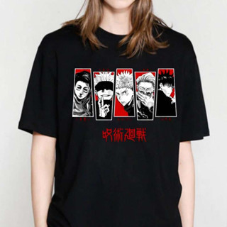 เสื้อยืด พิมพ์ลาย Jujutsu Kaisen Friends