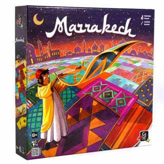 เกมกระดาน Marrakech สําหรับครอบครัว แม่ และลูก