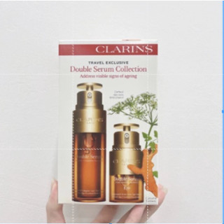 Clarins Moisturizing Firming Double Essence + Eye Serum 2-Piece Set