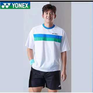 เสื้อกีฬาปิงปอง Yonex ระบายอากาศได้ดี แบบแห้งเร็ว ดูดซับเหงื่อ เหมาะกับฤดูร้อน สําหรับผู้ชาย และผู้หญิง