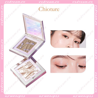 CHIOTURE ผงไข่มุก ซาติน โมโนโครม ไฮกลอส ประกายมุก สําหรับซ่อมแซมจมูก ใบหน้า