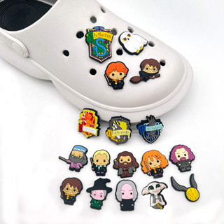 Jibbitz Harry Potter Series Crocs accessories pvc shoe charms diy ถอดได้ 1 ชิ้นสําหรับตกแต่งรองเท้า ของขวัญ