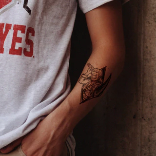 Inkartlink Magic Tattoo ซีรีส์วันพีซ สติกเกอร์ชั่วคราว รอยสักมายากลกันน้ำติดทนนาน รอยสักปลอมยาวนานถึง 15 วัน รอยสักกึ่งถาวร