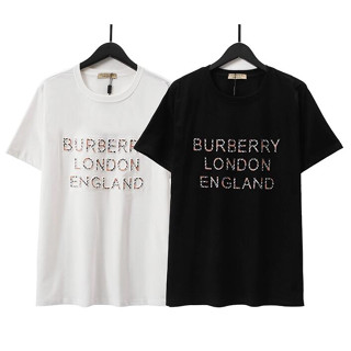 Burbwrr เสื้อยืดแขนสั้น ผ้าฝ้าย พิมพ์ลาย แฟชั่นสําหรับผู้ชายและผู้หญิง