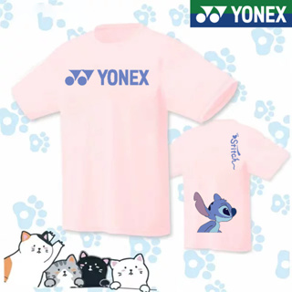 Yonex ใหม่ ชุดเสื้อกีฬาแบดมินตัน แขนสั้น ระบายอากาศ แห้งเร็ว สําหรับผู้ชาย และผู้หญิง DIY