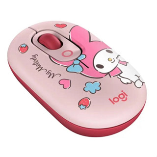 Logitech เมาส์บลูทูธไร้สาย ลาย Melody น่ารัก สําหรับสุภาพสตรี