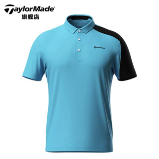 Taylormade TaylorMade เสื้อกีฬากอล์ฟ แขนสั้น แฟชั่นฤดูร้อน สําหรับผู้ชาย