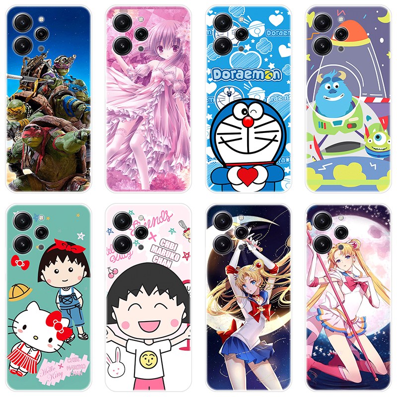 เคส Xiaomi Redmi 12 เคสซิลิโคน Soft Back Cover Redmi 12 Phone Case Silicone เคส