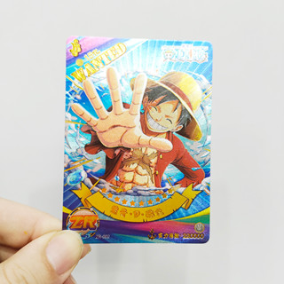 การ์ดตัวละครอนิเมะ One Piece PR ZR Card ขนาด 88*63*0.4 มม.