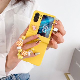 เคสโทรศัพท์มือถือ แบบฝาพับ ป้องกัน รวมทุกอย่าง ลายฟันสุนัข สไตล์เกาหลี และญี่ปุ่น สําหรับ OPPO FindN2
