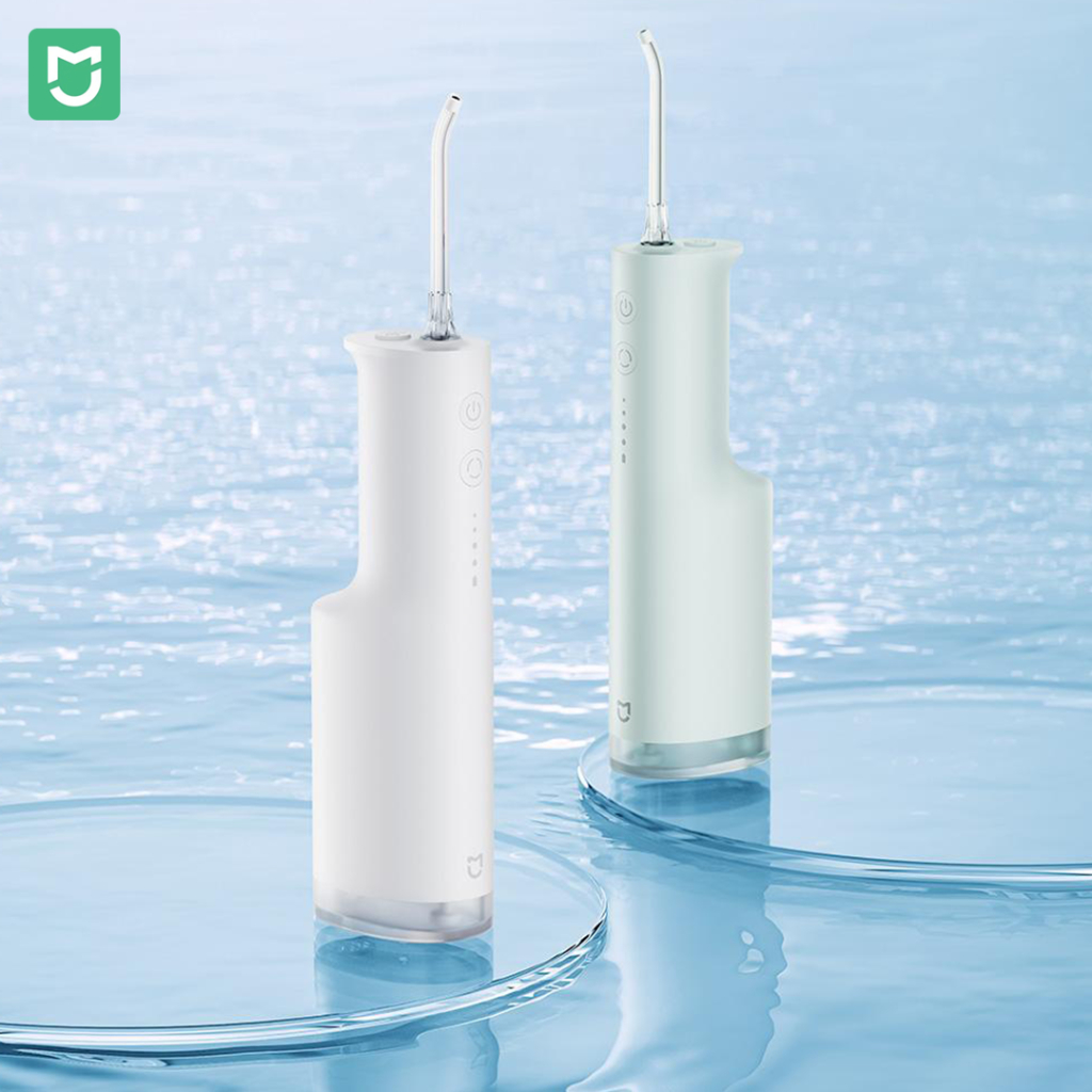 Mijia เครื่องล้างช่องปากไฟฟ้า F300 ไหมขัดฟัน แบบพกพา ขนาดใหญ่ 240 มล. 4 โหมด