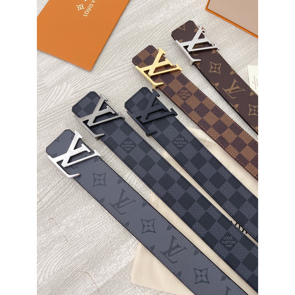 เข็มขัดหนัง คุณภาพสูง 40 มม. พร้อมกล่อง สําหรับผู้ชาย