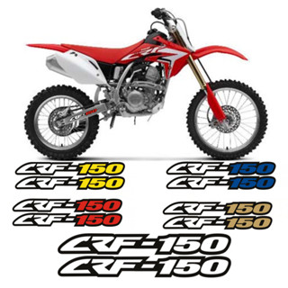 สติกเกอร์ 3D ลายทาง สําหรับติดตกแต่งรถจักรยานยนต์ HONDA CRF CRF150 F CRF150R CRF150RB 2003-2022