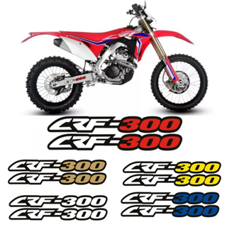 สติกเกอร์สะท้อนแสง ลายสวิงอาร์ม 3D สําหรับติดตกแต่งรถจักรยานยนต์ HONDA CRF 300L 2019 2020 2021 CRF300L CRF-300L