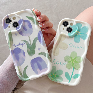 เคส Samsung A14 A04 A12 A73 A53 A52 A52S A33 A32 A23 A72 A22 A13 4G 5G A03S A02S A11 A02 A03 A51 A50 A50S A30S A20 A30 A20S A10S A21S M12 M22 M32 M11 M02 เคสมือถือซัมซุง ดอกทิวลิป เคสโทรศัพท์มือถือ