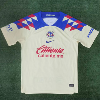 เสื้อเชิ้ต ลายทีมชาติฟุตบอล América สีเหลือง สําหรับผู้ชาย 2023