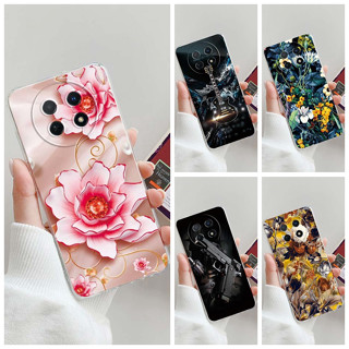 เคสเจลลี่ใส สําหรับ Huawei Nova Y91 เคส สีสัน พิมพ์ นุ่ม TPU กันกระแทก ฝาหลัง