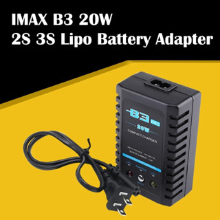 อุปกรณ์ชาร์จแบตเตอรี่ 110-240V B3 20W สําหรับแบตเตอรี่ 2S-3S Li-Ion 7.4V 11.1V