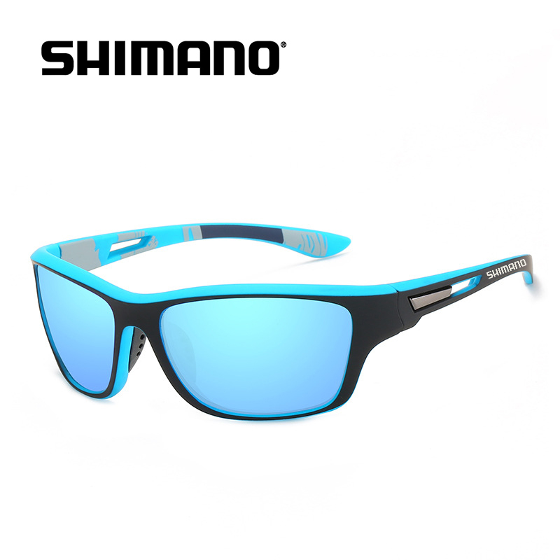 Shimano UV400 แว่นตากันแดด คลาสสิก โพลาไรซ์ ตกปลา แว่นตาผู้ชาย ผู้หญิง ขี่จักรยาน ตั้งแคมป์ เดินป่า แว่นตา