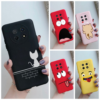 สําหรับ Huawei nova Y91 เคสโทรศัพท์ TPU นิ่ม สีลูกกวาด การ์ตูนน่ารัก