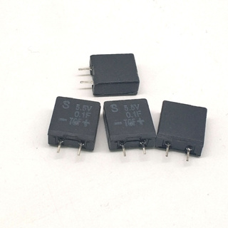 Korchip Cube Super Ferra ตัวเก็บประจุ DA5R5104AF 5.5V0.1F 104 ทรงสี่เหลี่ยม