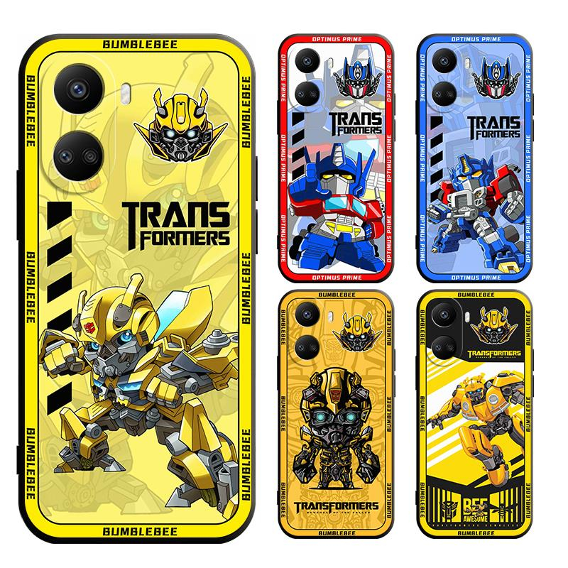 เคส huawei Nova Y61 Y70 10 9 7 SE 7i 5T 3i Pro โทรศัพท์มือถือแบบนิ่ม ผิวด้าน ลายหม้อแปลง สําหรับ