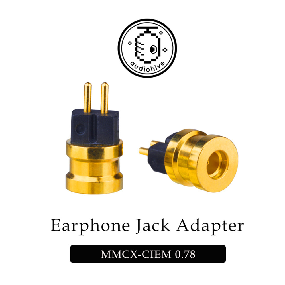 Audiohive หูฟังแจ็ค Adpter 2Pin 0.78 แบน - 2Pin Groove หูฟัง Protector สําหรับ N5005 IE900