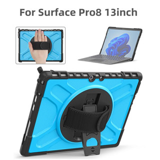 เคสแท็บเล็ต TPU PC 360 องศา อเนกประสงค์ สําหรับ Surface Pro8 13 นิ้ว°หมุนได้