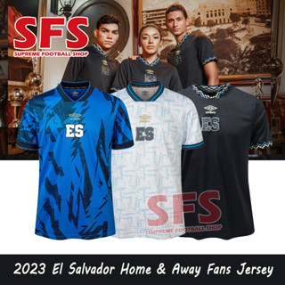 【SFS】เสื้อยืดกีฬาแขนสั้น ลายทีมชาติฟุตบอล El Salvador SOCCER คุณภาพสูง 2023 ไซซ์ S-2XL