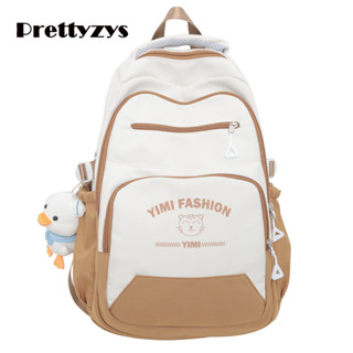 School Backpack Prettyzys 2023 Korean Students Bag Large capacity 14 inch For Women