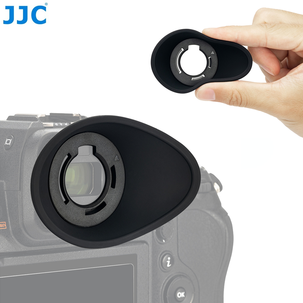 JJC EN-DK33 ช่องมองภาพกล้องหมุนได้ Eyecup เปลี่ยน DK-33 DK33 สำหรับ Nikon Zf Z8 Z9 , การหมุน 360 องศ