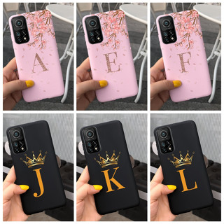 เคสโทรศัพท์ซิลิโคน TPU แบบนิ่ม ลายมงกุฎ และซากุระ สําหรับ Xiaomi Mi 10T 5G Mi10T Pro 5G