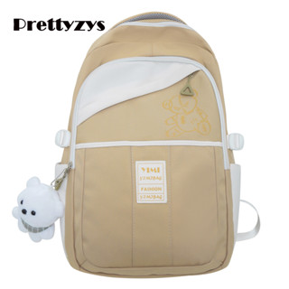 School Backpack Prettyzys 2023 Korean Students Bag Large capacity 14 inch For Women