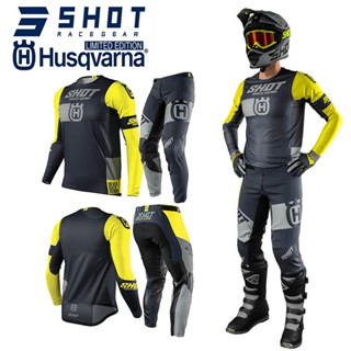 เสื้อกีฬาวิบาก ลายทีม Husqvarna Mx