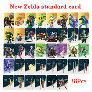 ใหม่ Amiibo การ์ดเชื่อมต่อ the Legend of Zelda Tears of the Kingdom Switch Amiibo NFC 38 ชิ้น