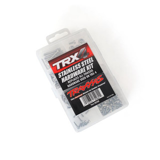 Traxxas ชุดสกรูสเตนเลส พร้อมกล่อง สําหรับโมเดลรถไต่หินบังคับ TRX4 1/10