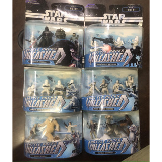 ใหม่ Hasbro Star Wars Battle of Hoth Battle Packs Unleashed