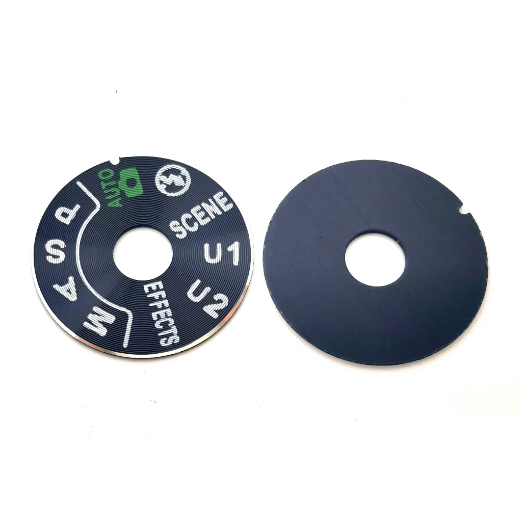 ใหม่ฝาครอบด้านบนปุ่มโหมดสําหรับ Nikon Nikon D7100 D7200 D7500 D750 Digital Camera Repair Part พร้อมเทป
